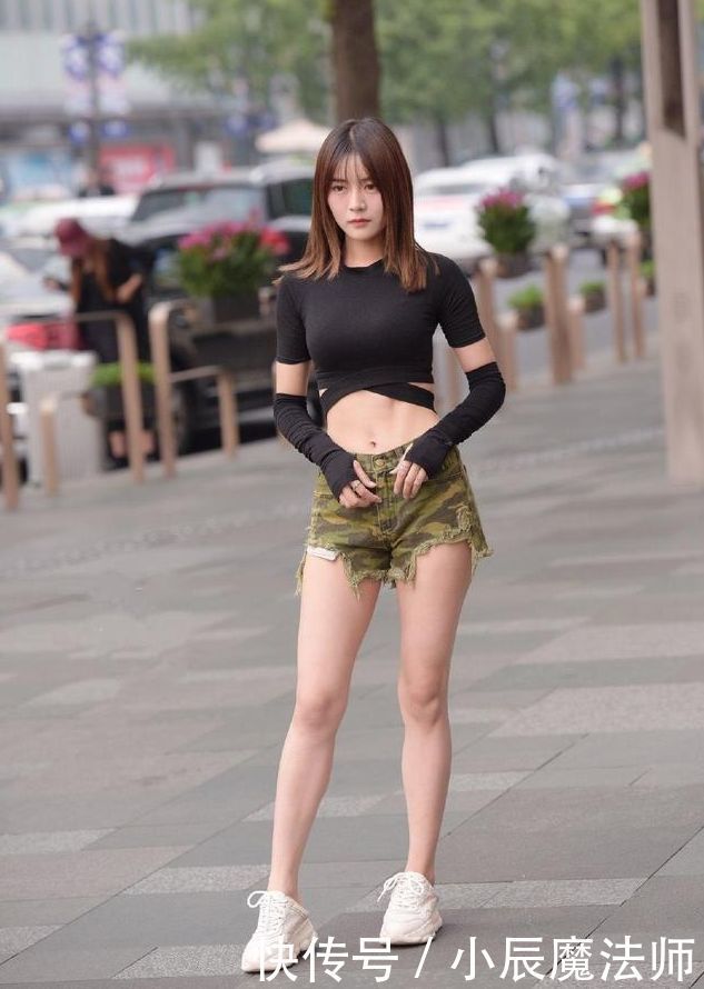 魅力|迷彩短裤也可以潮流有型,展示独特魅力,炫酷还有气质!
