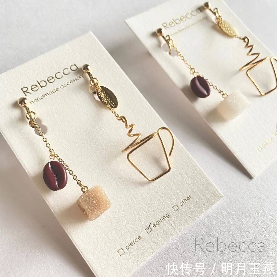 日本 日本一小姐姐手作水稻型耳饰,灵感是来自 网友:惟妙惟肖,看饿了!