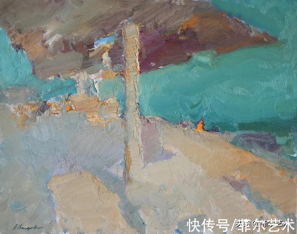 艺术学院&粗犷笔触,大块色彩~乌克兰画家伊诺泽姆采夫油画作品欣赏