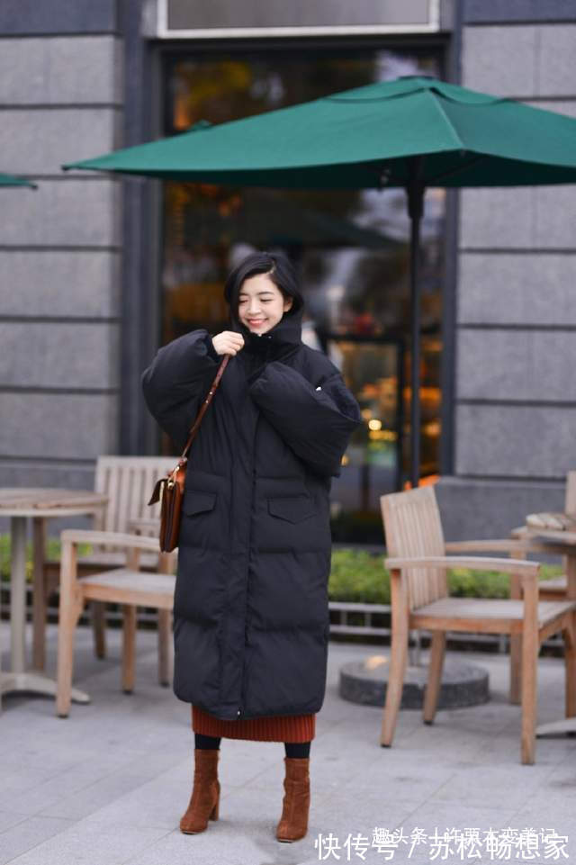 层次感 今年尽量少穿羽绒服配打底裤!学三木的“简约”搭配,优雅又高级