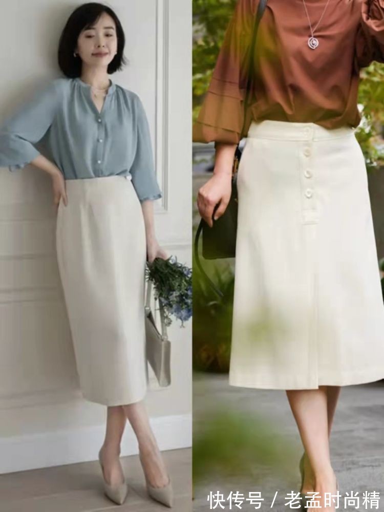 端庄|四十岁的女性穿搭时,没必要太过于繁琐