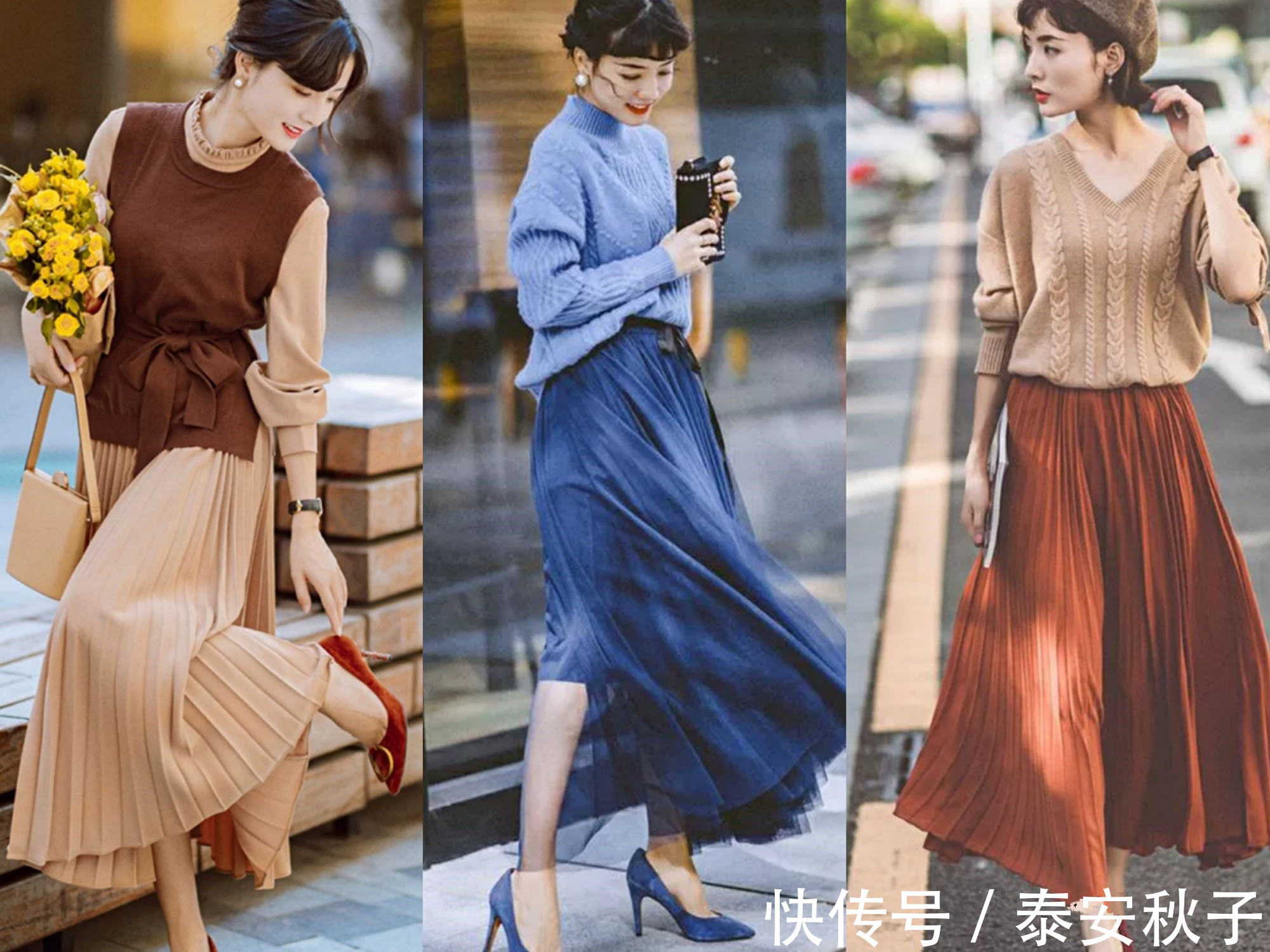 毛衫|秋天的毛衣,请别随便穿!美女教你“穿搭技巧”:展现绝美温柔风