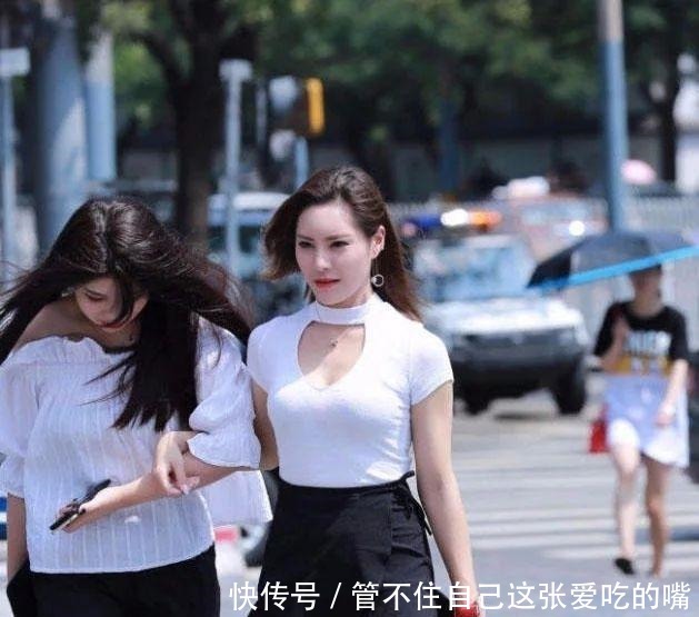 姐姐|街拍 漂亮姐姐长得这么美, 不去当明星可惜了!