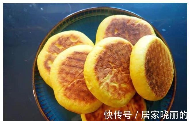 南瓜泥|无油无水健康南瓜饼，做法简单口感也不硬，家里老人点名要吃