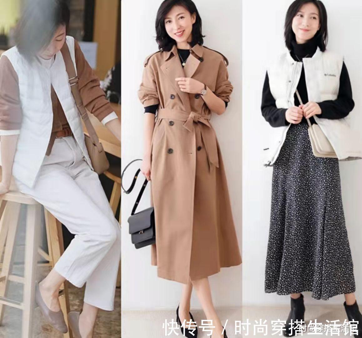 针织衫|突然发现针织衫又火起来了,秋天这样穿不仅百搭,还很提气质