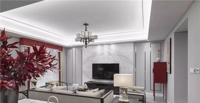 展示柜|新中式客厅电视墙,儒雅端庄,华丽大方!新中式客厅电视墙,儒雅端庄,华丽大方!