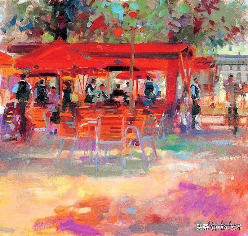 色彩!「油画欣赏」生动鲜明的色彩,一种独特的华丽风格