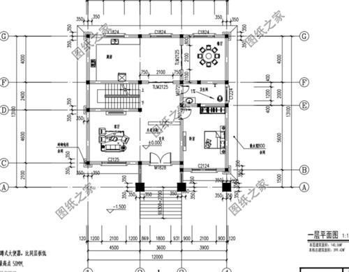 平房|农村140平米自建房设计图，布局大方实用，一二三层的户型都有