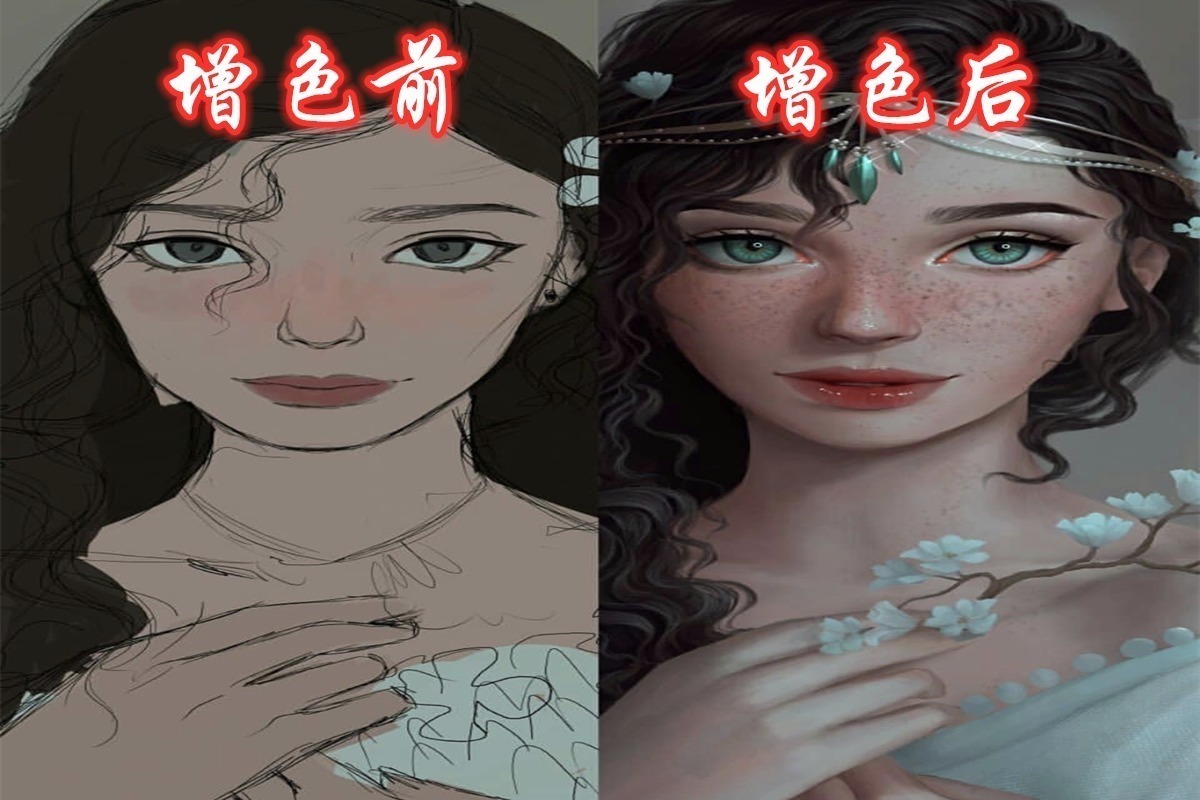 驯龙高手!描线画得一般不要紧,画师告诉你只要会上色,一样能够惊艳众人