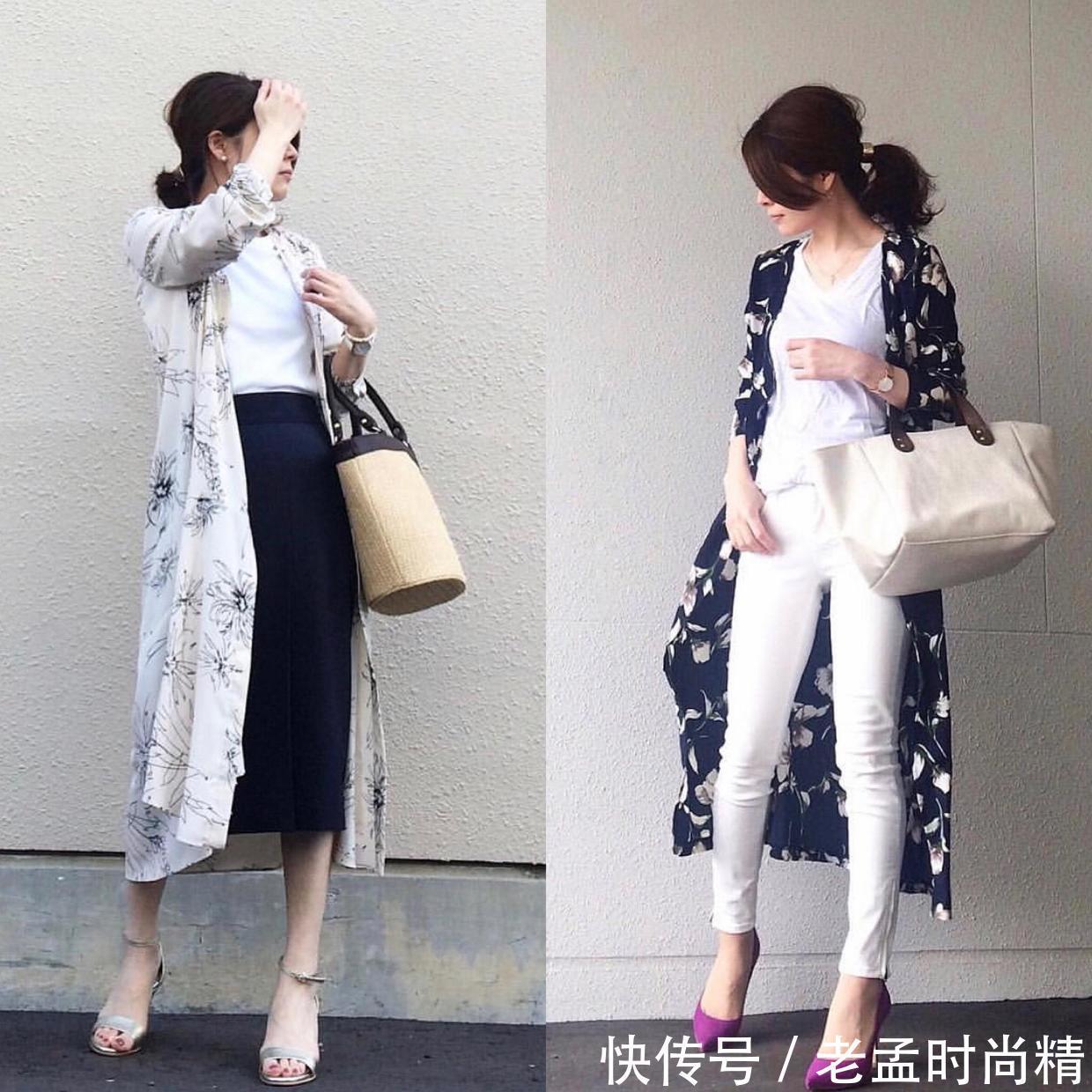 半身裙|早秋不会穿?跟着博主学,让你学会“一衣多穿”,两周穿搭不重样