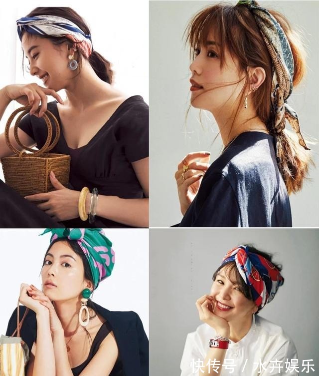 丝巾 丝巾才是提升优雅气质的法宝,日系穿搭教你多种系法,每种都心动