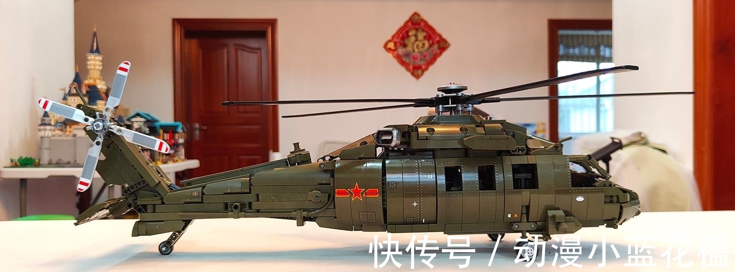 机身|60cm长,1880片零件,这架会动的直-20好不好玩呢