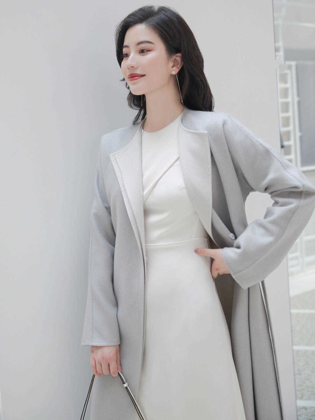 毛领|收起长款大衣吧!小众高端才够惊艳,贵气知性