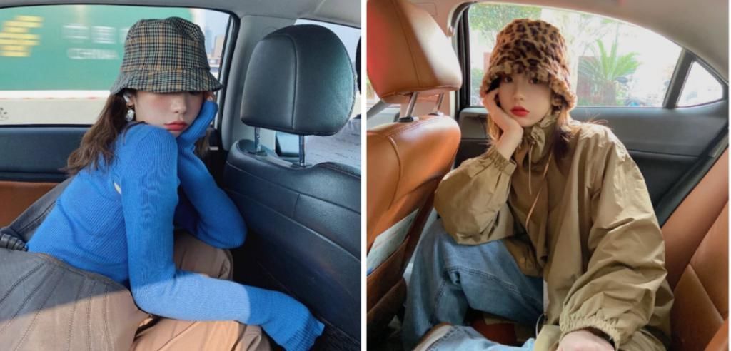 脸小|大脸女孩怎么选帽子,才能好看又显脸小?