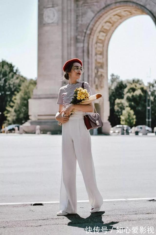 拖地裤|阔腿裤大势已去!今年最火的“裤王”是它,遮肉显高,150都爱了