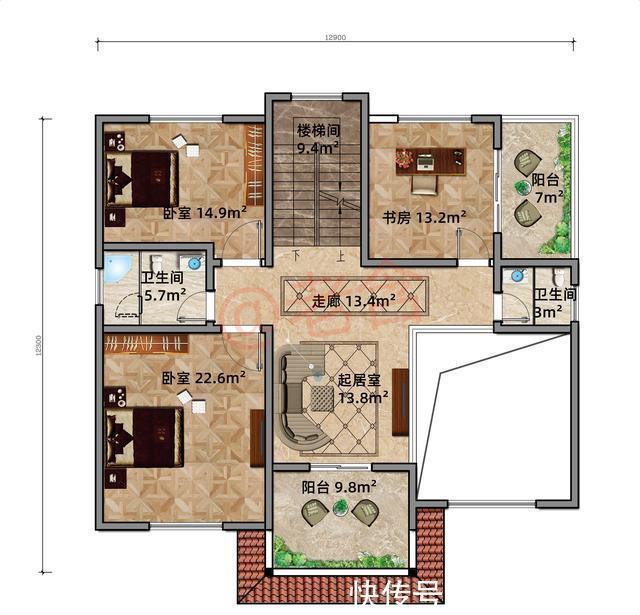 住宅|老爸选了2套自建房图纸，一套新中式，一套现代风，哪套更合适？