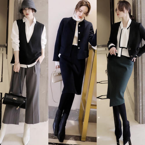春季打造气质美，这24套优雅通勤风穿搭，体面高级又时髦