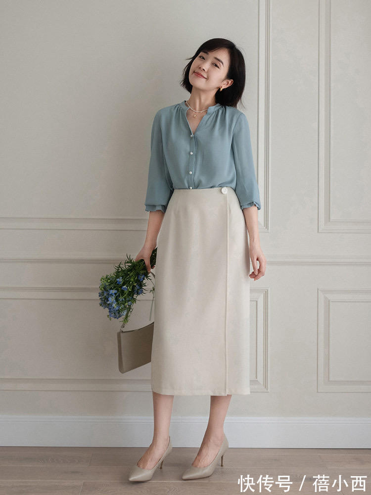 单调感|见过大场面的女人，早秋第1件衣服首选“衬衫”，知性优雅又高级