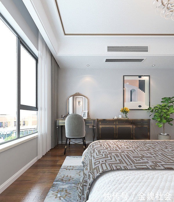 餐厅|四口之家的现代轻奢风装修,餐厅是家里面的亮点,入户感觉很惊艳