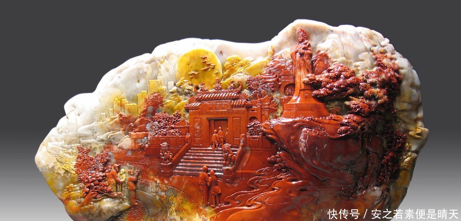 中国传统的四大印章石之一寿山石!