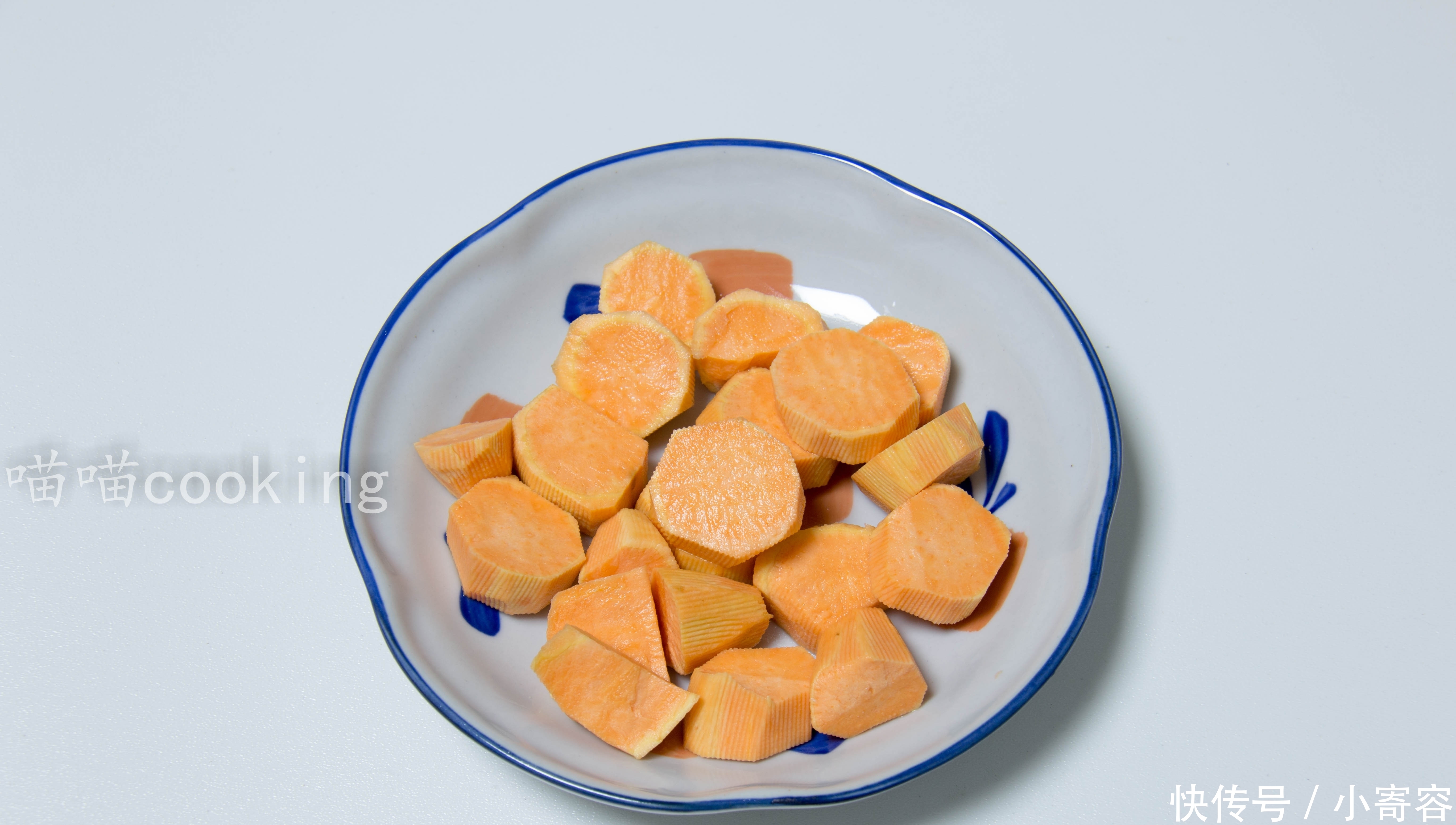 2条番薯,1杯燕麦,下锅煮一煮,健康美味,不再担心胖成球