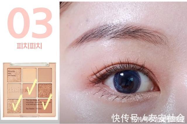 韩妞|初学者眼妆教学!韩妞「一盘眼影画4种眼妆」技巧,画出日常眼妆