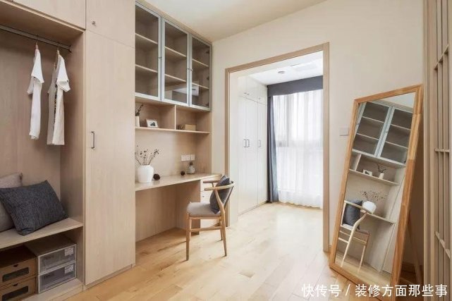 棉麻|97平原木装修三居室,简约清新像把大自然搬回家一样,非常舒适