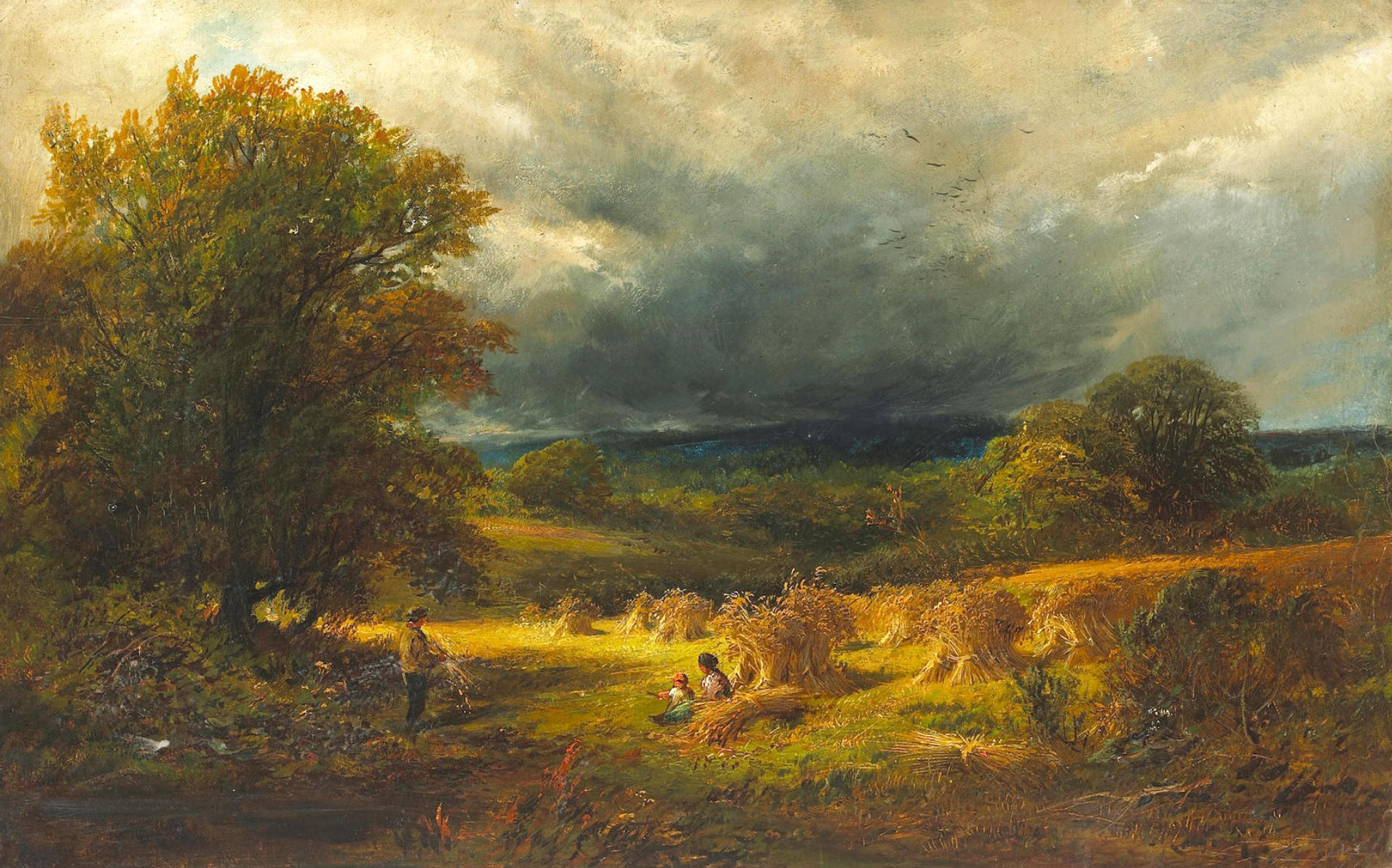 艺术学院@很美的写实风景,英国画家George Vicat Cole