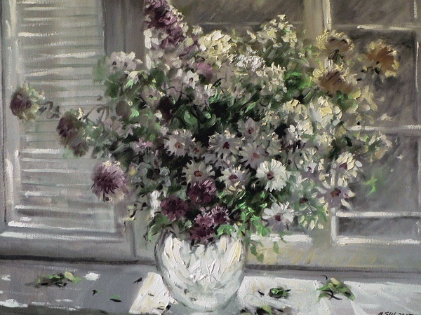 画家#乌克兰画家亚历山大·耶尼的油画,雅致!