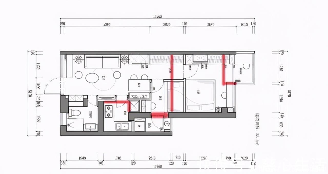 实木|夫妻的54㎡清爽小家,阳台变阳光书房,客厅增娱乐区,布局超完美