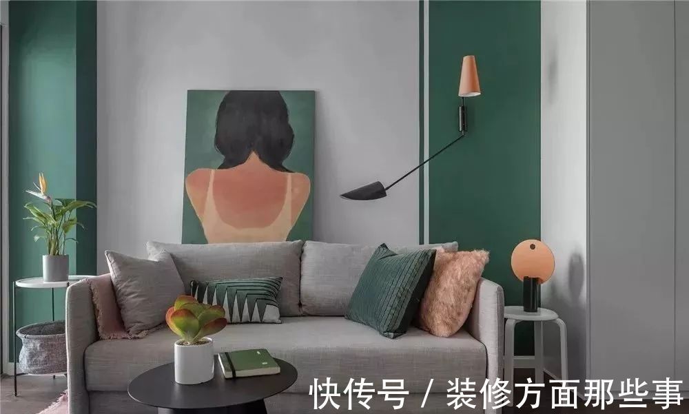 装修|44㎡长条形复古风小户型装修,时尚大气,很多人见了都羡慕!