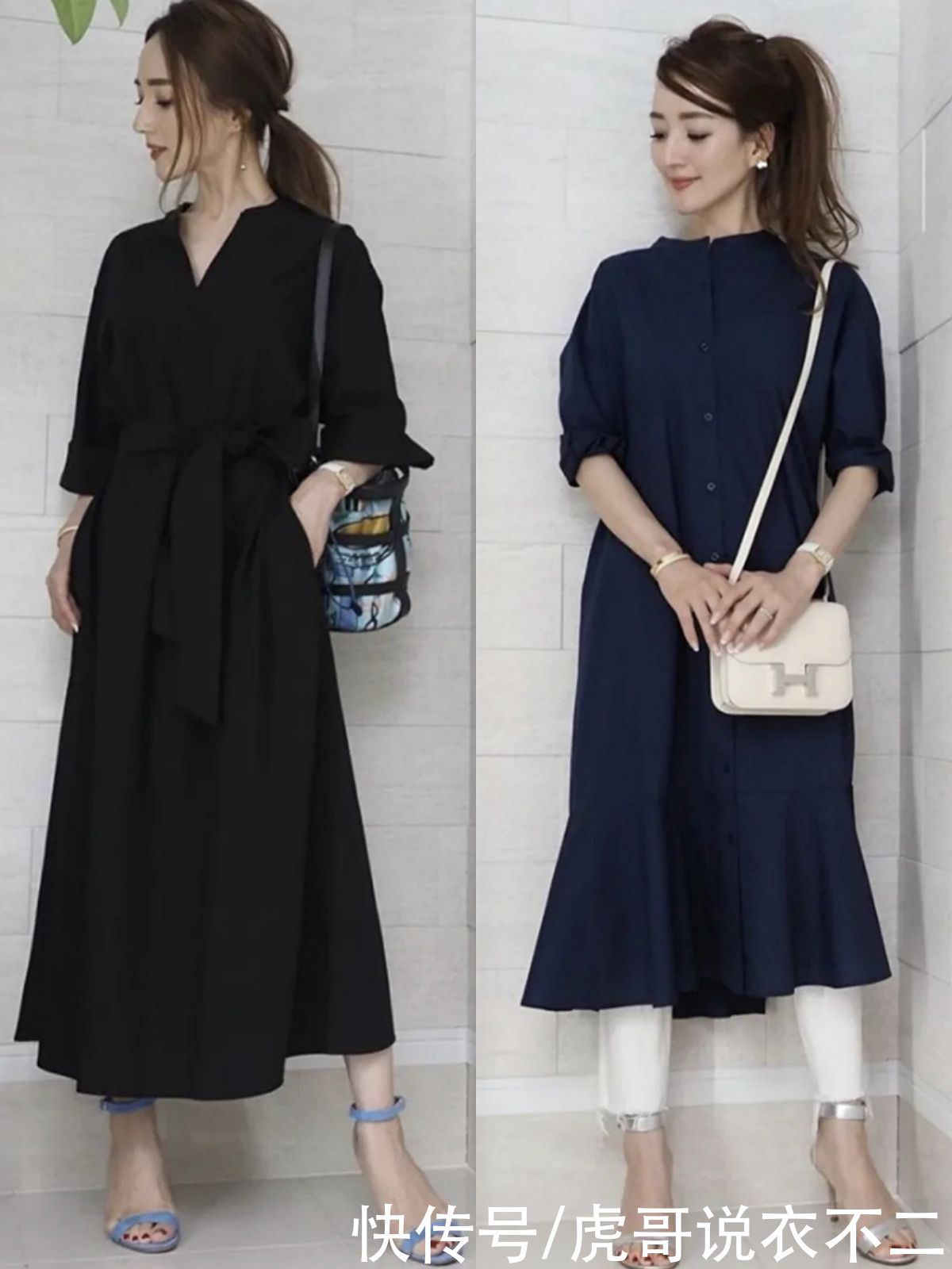 小衫|看完日本奔四主妇的穿搭，才明白懂穿衣更优雅，个头矮照样气质好