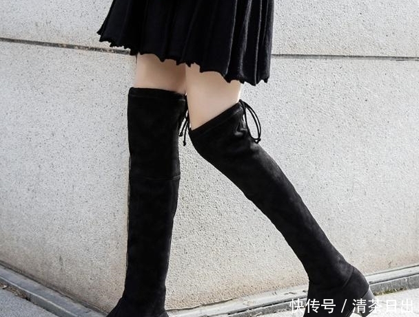 高跟女靴韩版百色显|又冷又土的单鞋别穿了,今年这种暖暖鞋火了,时髦保暖不累脚