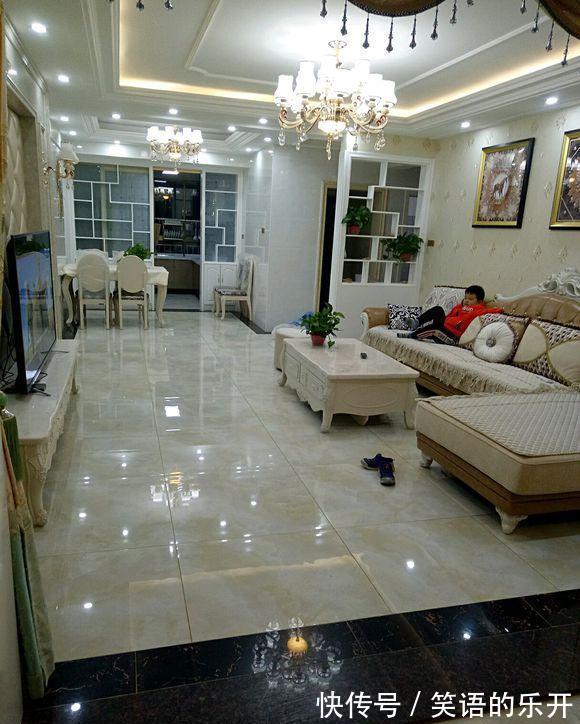 背景墙|138平米新房装修花了27万,没超过预算,欧式风奢华大气