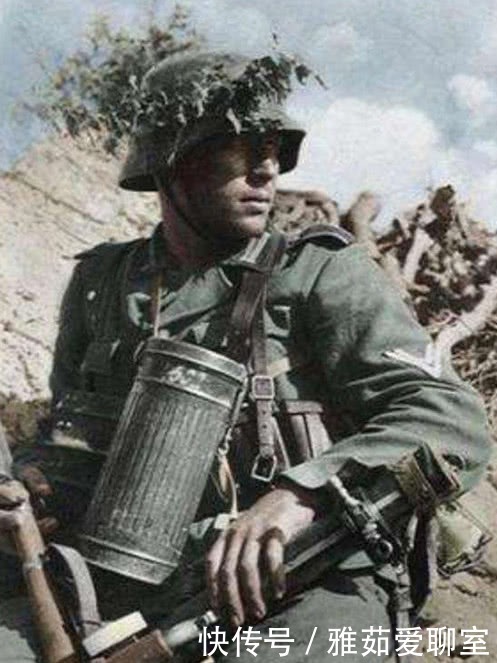 德国|德国士兵随身携带的大铁罐，里面到底装的什么？老兵：救命的玩意