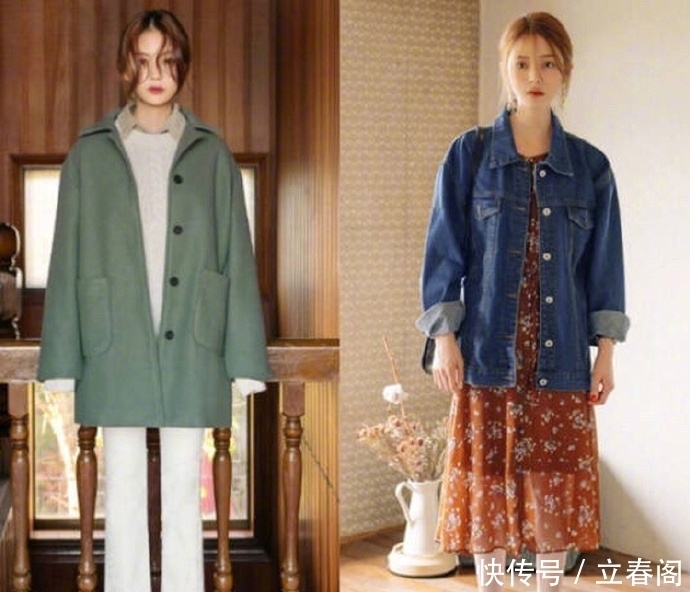 棉袄|冬天如果你穿腻了棉袄,试试这样大衣搭配,不失温暖又给气质加分