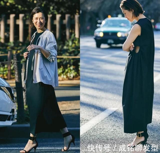 大草|48岁日本博主的穿搭告诉我们,身材好不会穿也白搭,搭配才是王道