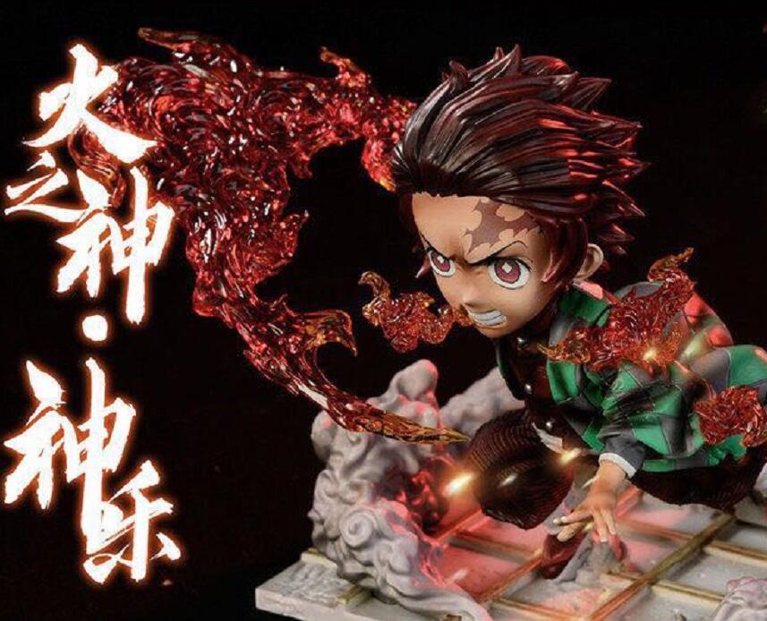 鬼灭之刃出一组白菜价手办，100元善逸手办有1万元效果