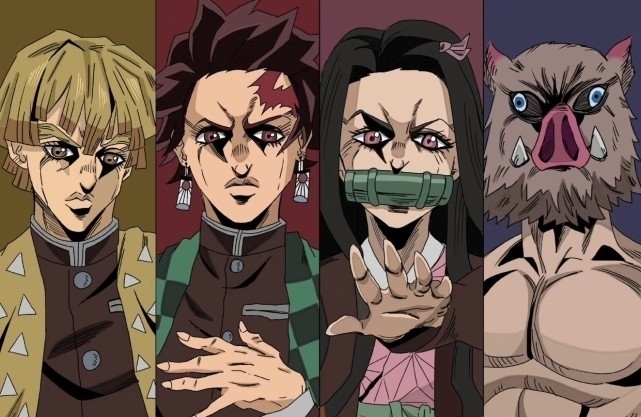 无惨|鬼灭之刃被JO化后,也就猪猪变化小,网友:欧拉无惨轻轻松松