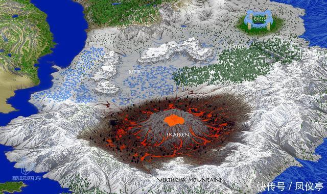 真实|我的世界:玩家首次发现鲸落?当真实地形再现MC,网友:那鲨凋呢