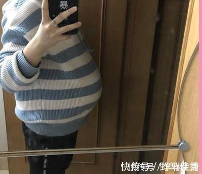 肚子|孕妇肚子这几种模样,表明了胎儿健康状况,孕妈快看看你是哪种