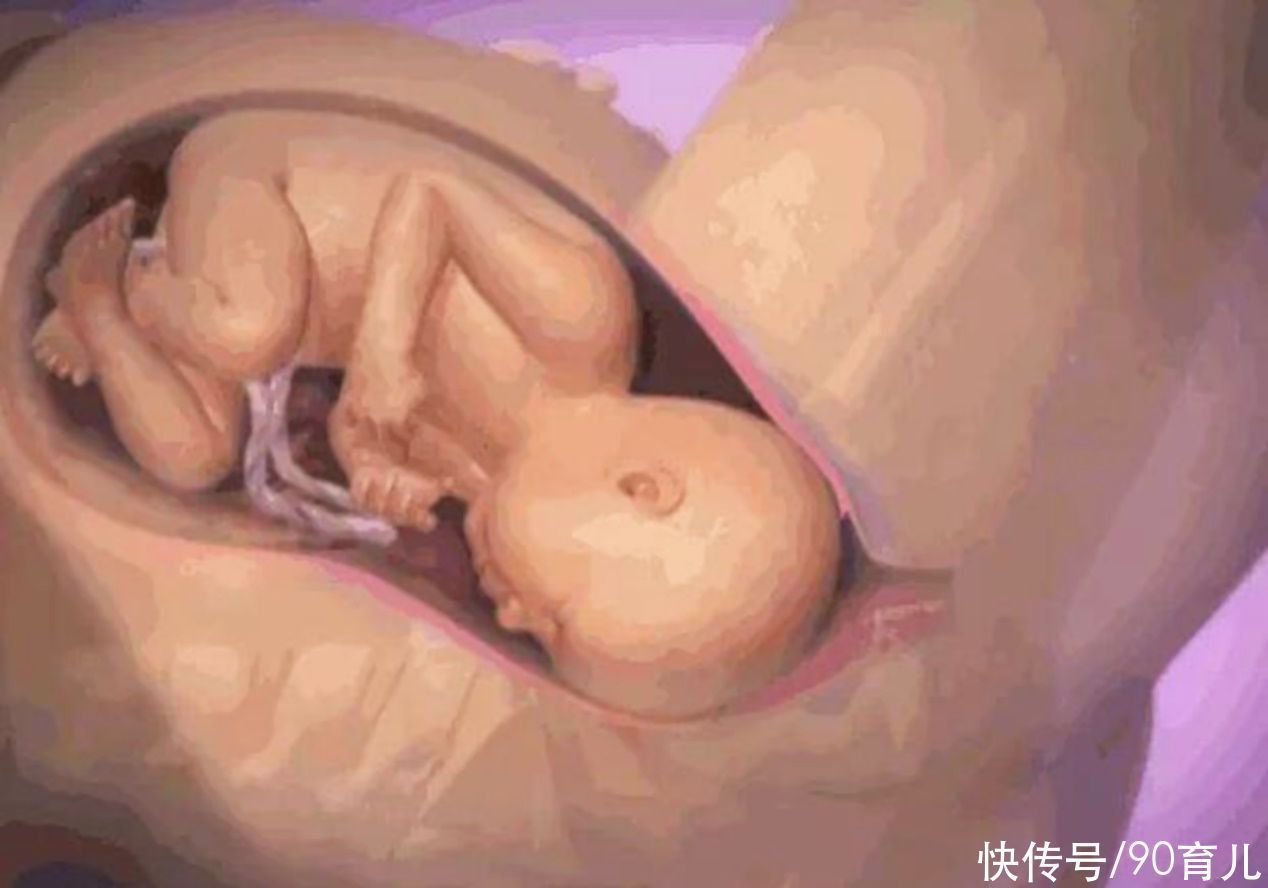宝宝|产妇宫缩时，肚子里的宝宝有什么反应？又萌又让人感动