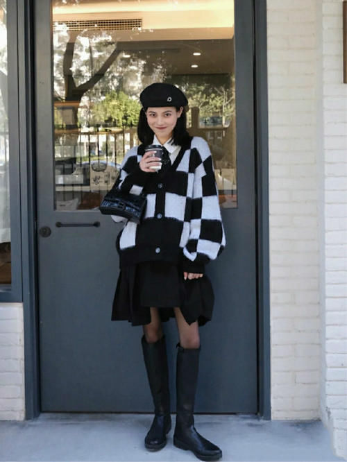 早春，我独宠“开衫”，不管是搭裙子还是裤子，模板帮都你备好了