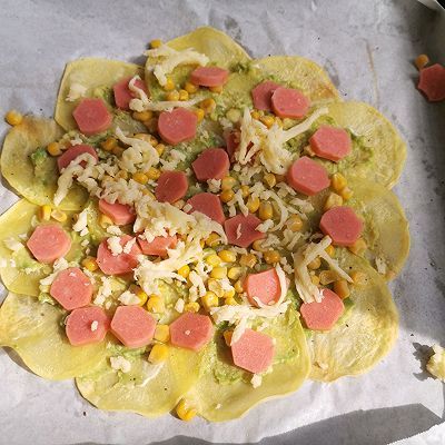 黑胡椒|酥脆土豆片披萨