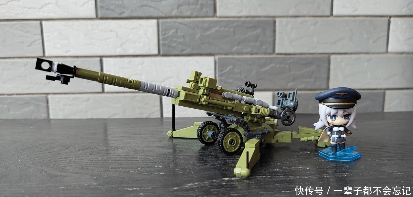 零件|亮点颇多的小品之作：小鲁班积木M777超轻型榴弹炮评测