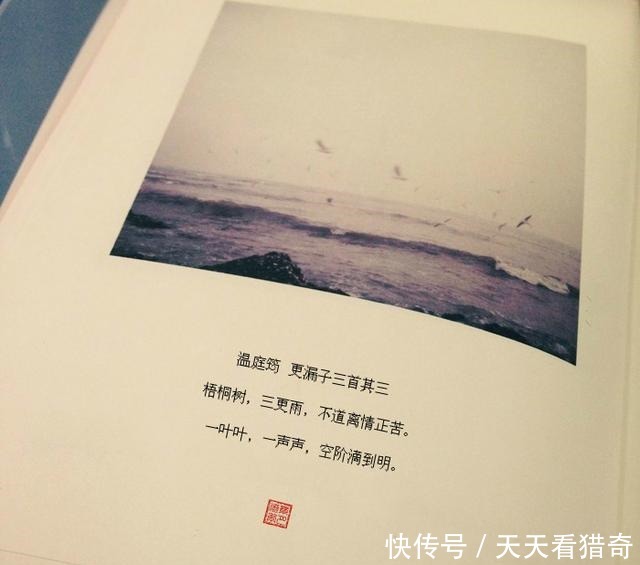 雨声|温庭筠洗尽铅华与浓艳的一首词,那千年前的雨声一直滴到了今天