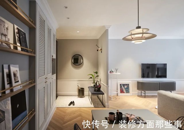 墙面|50平北欧公寓清新舒适的北欧氛围感