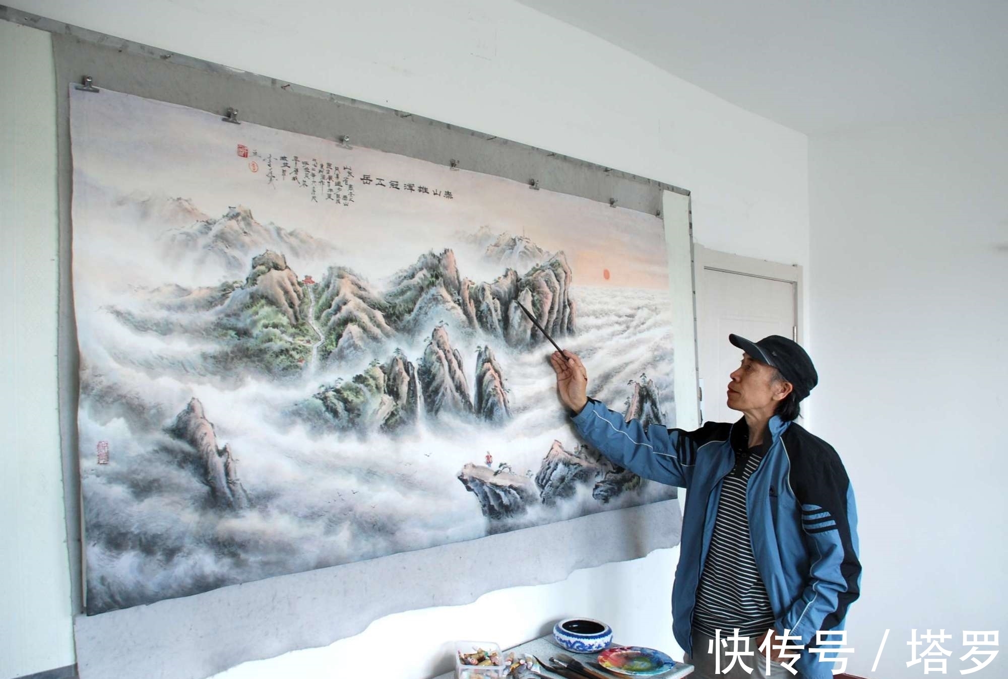 国画！我的中华之旅与组画《中华江山》