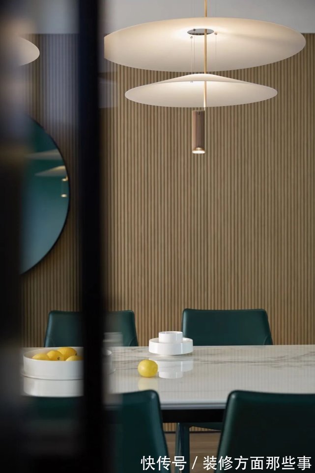 清新简约风|130平清新简约风三居室,绿色的高级应用!