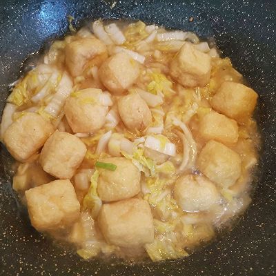 娃娃菜|娃娃菜炒油豆腐